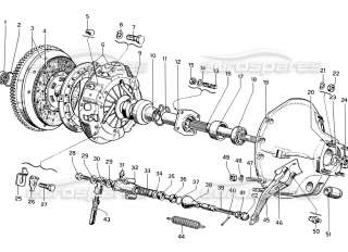 Ferrari 275,330 Clutch Slave Cylinder, # 500529  