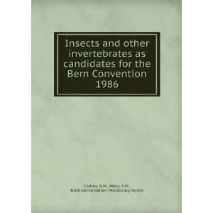  Insects and other invertebrates as candidates for the Bern 