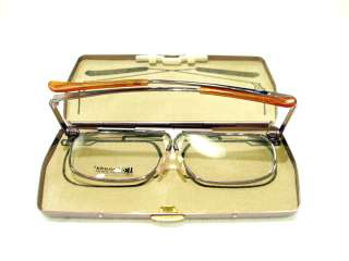 KANADA Brown Slimfold Folding Reading Glasses Frame NEW  