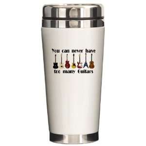  You can never have too many g Music Ceramic Travel Mug by 