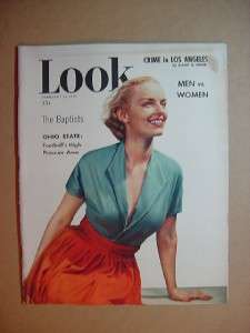 20 Old Look Magazine lot 1940s   1960s Movie Stars Western War Look 