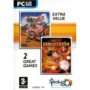  Worms 2 and Worms Armageddon (2 Game Pack) Everything 