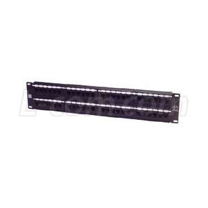  Category 6 Patch Panel, 48 Port EIA568A/B Electronics