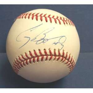 MLB Astros Craig Biggio # 7 Autographed Baseball: Sports 