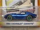 GREENLIGHT 1968 CORVETTE GREEN MACHINE CHA$E CAR HOT RO