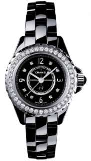 MODEL H2571 ► NEW CHANEL CERAMIC LADIES 29MM QUARTZ DIAMOND DIAL 