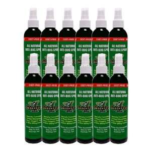   : Skedattle All Natural Anti Bug Spray Case Of 12: Sports & Outdoors