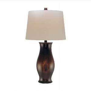  Brown Woodgrain Table Lamp: Home Improvement