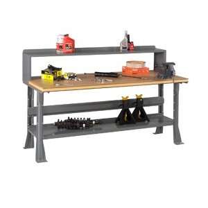 TENNSCO Deluxe Compressed Wood Top Workbenches   Blue:  