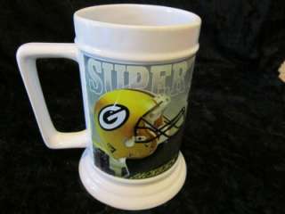Green Bay Packers Super Bowl XXXI Champions Souvernir Beer Mug  