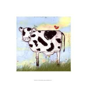    Moo Land Poster by Ingrid Blixt (13.00 x 19.00)