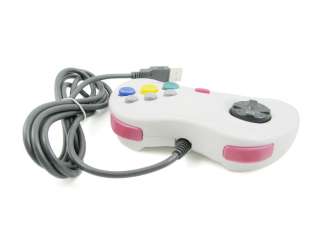 Saturn USB Game Control White Pad PS3 Video Accessories  