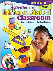 Activities for the Differentiated Classroom Middle School Math 