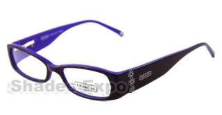 NEW COACH EYEGLASSES CC 2017 PURPLE PURPLE ILEANA AUTH  