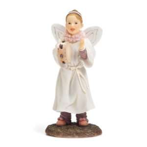  Mama Says Tambourine Angel Figure   Nativity Collection 