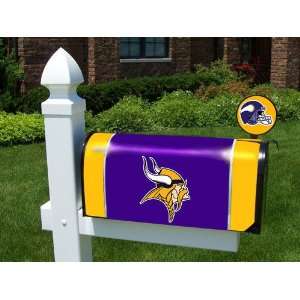  Minnesota Vikings Mailbox Cover and Flag Sports 