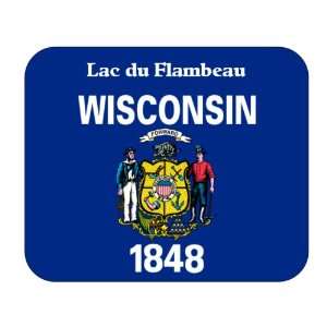  US State Flag   Lac du Flambeau, Wisconsin (WI) Mouse Pad 