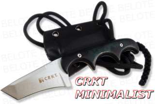 CRKT Folts Minimalist Tanto Fixed Blade w/ Sheath 2386  