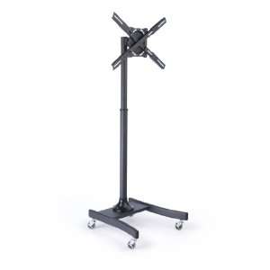  Steel Floor TV Stand with Wheels for a 27 to 42 inch 