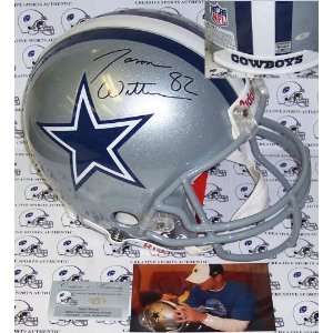  Jason Witten Hand Signed Dallas Cowboys Authentic Helmet 