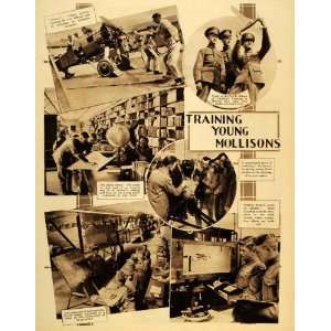 1934 RAF Aviation School Halston Training Instruction   Original 