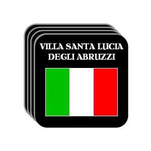  Italy   VILLA SANTA LUCIA DEGLI ABRUZZI Set of 4 Mini 