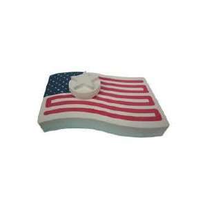   Products 42727 ~ American Flag ~ 2 Hour Powder Incense Stone Burner