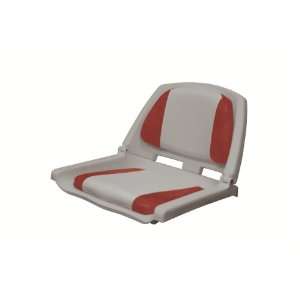 Wise Plastic Folding Boat Seat with 2 Color Cushions:  