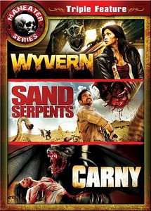 Maneater Series Wyvern Sand Serpents Carny DVD, 2010, 3 Disc Set 