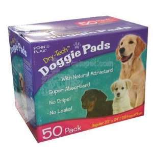 Dry Tech Dog Housebreaking Pads 50 Pack