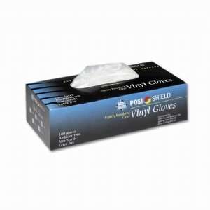  Lightly Powdered Disposable Vinyl Gloves XL: Home 