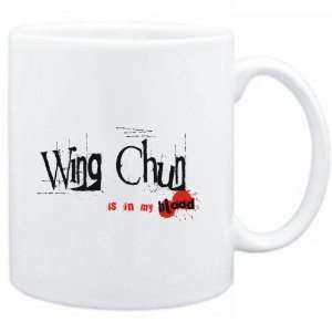  Mug White  Wing Chun IS IN MY BLOOD  Sports: Sports 