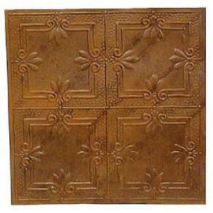   Reproduction Rusty Metal Embossed Tin Ceiling Tiles: Home & Kitchen