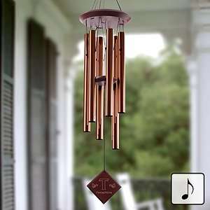  Personalized Wind Chimes   Monogram Patio, Lawn & Garden