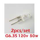   50W G6.35 120V Bi pin 50Watts Halogen Light Bulb Lamp G635 120V 50 2P