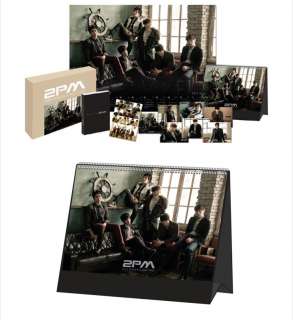 2PM [Season Greeting 2012 : CALENDAR +DIARY + STICKER+ POST CARDS 