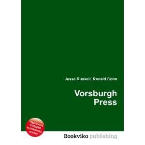  Vorsburgh Press Ronald Cohn Jesse Russell Books