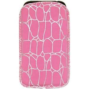  Itouch Micro Fiber Cleansing Cloth Pouch  Pink Web 