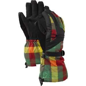  Burton Vent Glove Rasta Trippleo Print M  Kids Sports 