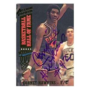   Hawkins Autographed / Signed 1993 Action Packed Card 