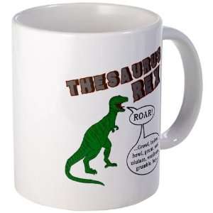  Thesaurus Rex Funny Mug by CafePress: Kitchen & Dining