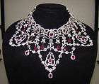 Diamond and Ruby Garland Style Necklace 20.24cts Diamonds 16cts Ruby $ 