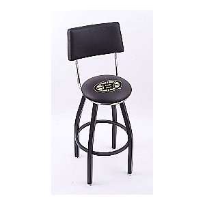 Boston Bruins HBS Logo Stool with Back and L8B4 Base  