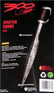 300 SPARTAN King Leonidas Plastic GREEK SWORD LARP New  