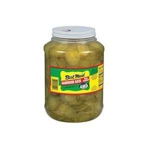 Best Maid Dill Pickle Slices 1 gal. jar  Grocery & Gourmet 