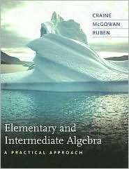 Elementary and Intermediate Algebra: A Practical Approach, (0618103376 