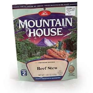  Mountain House Hearty Beef Stew   2 Serving Entree Sports 