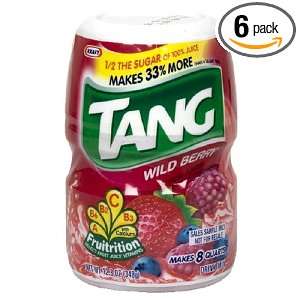 Tang Fruitrition Wild Berry, 12.3 Ounce (Pack of 6)  