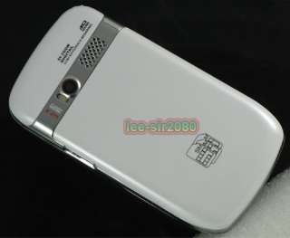 Unlocked 4 Band TV QWERTY cell phone Tri SIM F3 white  