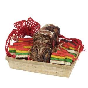 Happy Holidays In Color Gourmet Gift Basket:  Grocery 